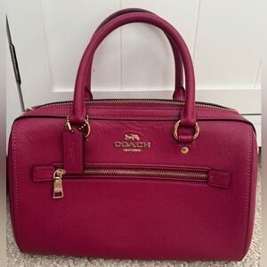 Coach Women's Burgundy Satchel